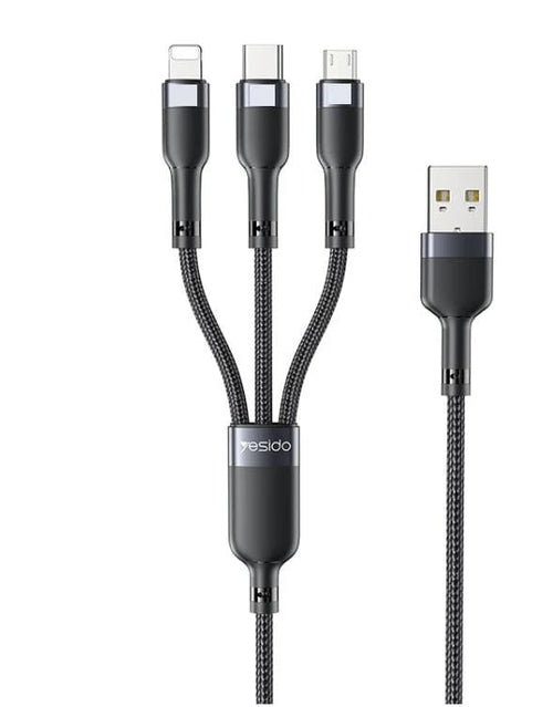 Data Cable For Mobile Or PC. 3 in one 1 data cable.