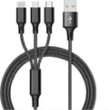 Data Cable For Mobile Or PC. 3 in one 1 data cable.